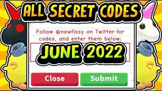 "NEW SECRET ADOPT ME CODES JUNE 2022!" FREE Pets / Bucks Codes (Roblox)