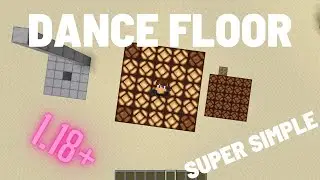 How To Make A Dance Floor In Minecraft! (Java 1.20)