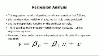 Regression Analysis - Big Data Analytics Tutorial by Mahesh Huddar