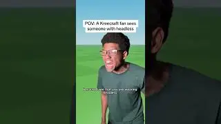 POV:  A Kreekcraft Fan Sees Someone With Headless