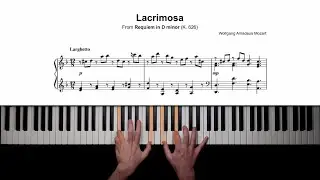 Mozart - Lacrimosa | Piano Solo Cover + Sheet Music