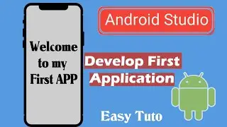 How to develop First Android App | Beginners Tutorial | Android Studio