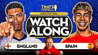 ENGLAND vs SPAIN! LIVE EURO 2024 FINAL with Mark GOLDBRIDGE