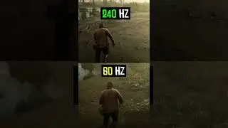 60hz vs 240hz Gaming 