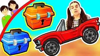 ПРоХоДиМеЦ и БолтушкА Исследуют новые машинки и Трассы! #401 - Игра Hill Climb 2