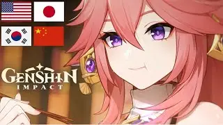 Yae Miko English Japanese Korean Chinese Official Teaser Genshin Impact