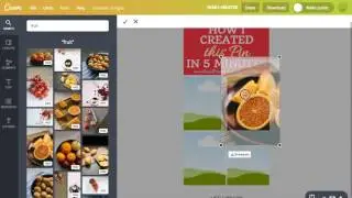 How I Created a Pinterest Pin in 5 Minutes Using Canva