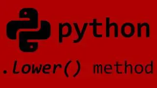 Python lower() string method