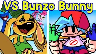 Friday Night Funkin' VS Bunzo Bunny  (FNF Mod) (Poppy Playtime 2) (Huggy Wuggy/Kissy Missy)