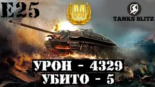 TANKS BLITZ|И снова Мастер на Е 25|Карта Эль-Аламейн