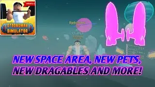 *UPDATE 6* NEW SPACE AREA AND PETS IN STRONGMAN SIMULATOR! - Roblox Strongman Simulator