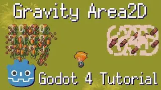 Adding a Gravity Area for Easy Player Item Pickup Gathering ~ Godot 4 Tutorial