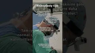 Rinoplasti Tips 
