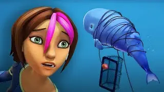 Baby Whale in trouble! | The Deep Season 1 🦈 Ep 14  | HD Full Episode