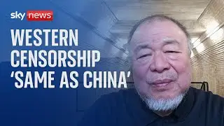 Exiled Chinese artist Ai Weiwei: Censorship in West exactly the same as Maos China