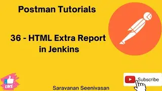 36 | Postman Tutorials | Newman HTML Report in Jenkins I Jenkins