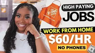 $120,000 Remote Jobs at Home Depot 2023 | Hiring NOW | #paybump #jazzymac