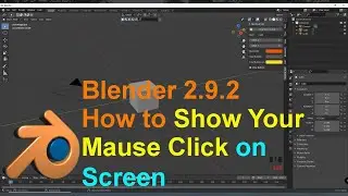 Blender 2.9.2 How to show your mause click and keyboard hits on screen when your record.