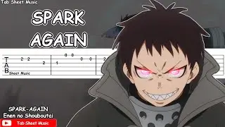 Fire Force (Enen no Shouboutai) Season 2 OP - SPARK-AGAIN Guitar Tutorial