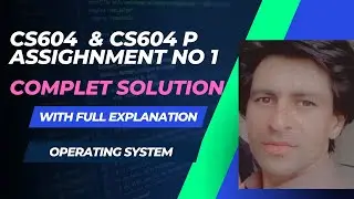 cs604 Assignment no 1 solution fall 2022