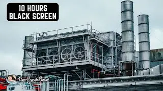 Industrial Factory Ambience | 10 Hours Industrial White Noise and Machine Sounds |