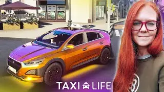 УЛИЧНАЯ ТЯГА / Taxi Life: A City Driving Simulator первый взгляд / taxi life simulator