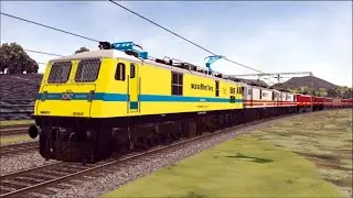 Indian Railways Electric Engine Locomotive Parade |  MSTS Open Rail  Train Simulator