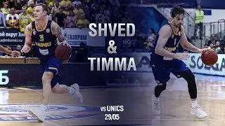 Alexey Shved & Janis Timma combine for 49 PTS in Game 4 vs UNICS, lead Khimki to the Finals 2019