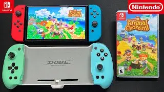 Animal Crossing: New Horizons - Nintendo Switch OLED | DOBE Handheld Controller