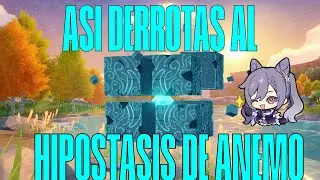Como derrotar cubo de Viento FACIL! Anemo Hipostasis de Anemo en genshin Impact!!!