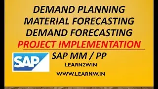 Material Planning in sap mm sap pp | consumption based planning | demand  planning | forecasting