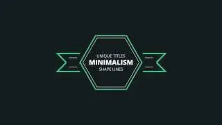 Minimalism - Titles Pack
