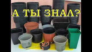 Размеры, типы и маркировка горшков 🪴Это нужно знать☝