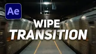 How to Create Wipe Transition - Adobe After Effects 2023 Tutorial