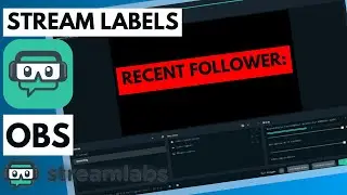 How to Create a Recent Follower, Sub, Bit, etc. in Streamlabs OBS - OBS Tutorial
