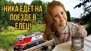 Мы с Никой едем в Елец!Встреча с бабушкой и дедушкой!