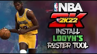 Looyh Roster Editor for NBA 2K22 PC - Tutorial How to install