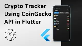 How to build a CryptoCurrency Tracker using CoinGecko API In Flutter