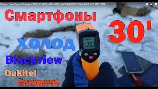 30 минут холода для Blackview BV4900\5100\6100\6300Pro\9100\9700Pro\9800\9800Pro\9900\9900E