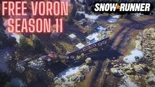 Free Voron Yes Please! Missing Movie Props Season 11 SnowRunner New Update/DLC PTS Gameplay