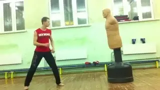 Тренировка под битуратом и спайсом! Мощный удар ногой с разварота