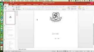 How to convert a scanned PDF to PPT on Mac ?