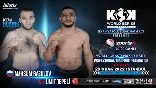 MAHSUM RASULOV & ÜMİT TEPELİ | KOK FIGHT SERIES İSTANBUL TÜRKİYE