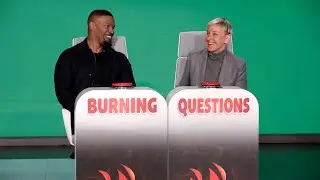 Jamie Foxx Answers Ellen’s ‘Burning Questions’
