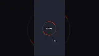 Round Button & Border Animation in CSS 