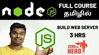 Node Js Tutorial for beginners in Tamil 2024 | Full Course for Beginners | 3 HRS | 