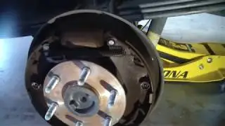Rear Drum Brakes on 2013 Silverado Pick up