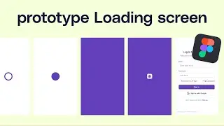 How to prototype Loading screen or Circle Line Loader in Figma - Expert Azi