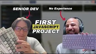 Building Our First JavaScript App with my 40-Year-Old Dad Student | Senior Dev (No CS Degree)