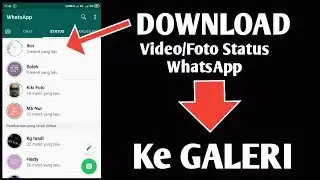 Cara Download Video/Foto dari Status WhatsApp
